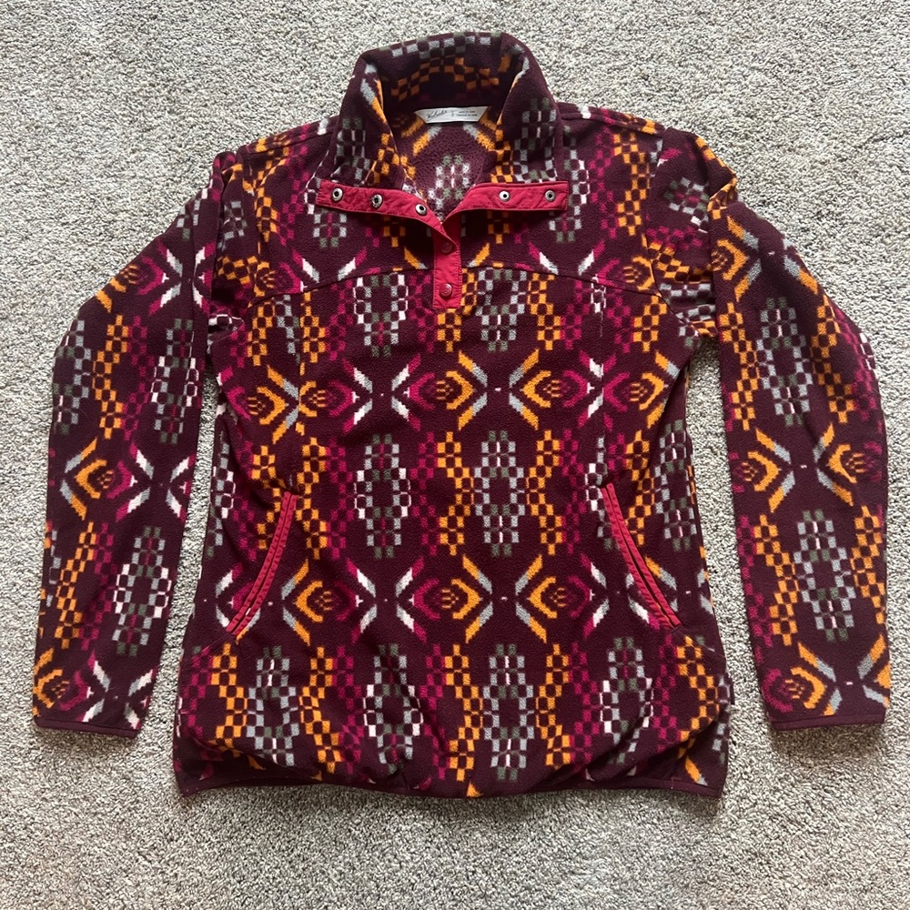 Women’s Woolrich Fleece Pullover, Size Small